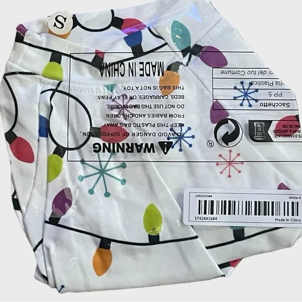 Christmas Pet Pajamas With Christmas Light Size Small
